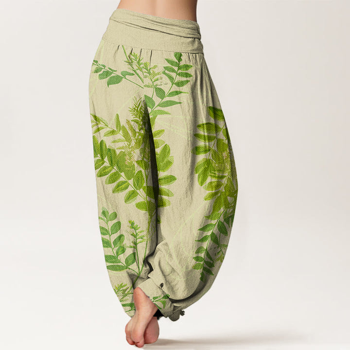 Pantaloni harem elastici in vita da donna Buddha Stones - image 2