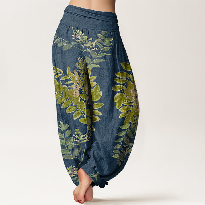 Pantaloni harem elastici in vita da donna Buddha Stones - image 8