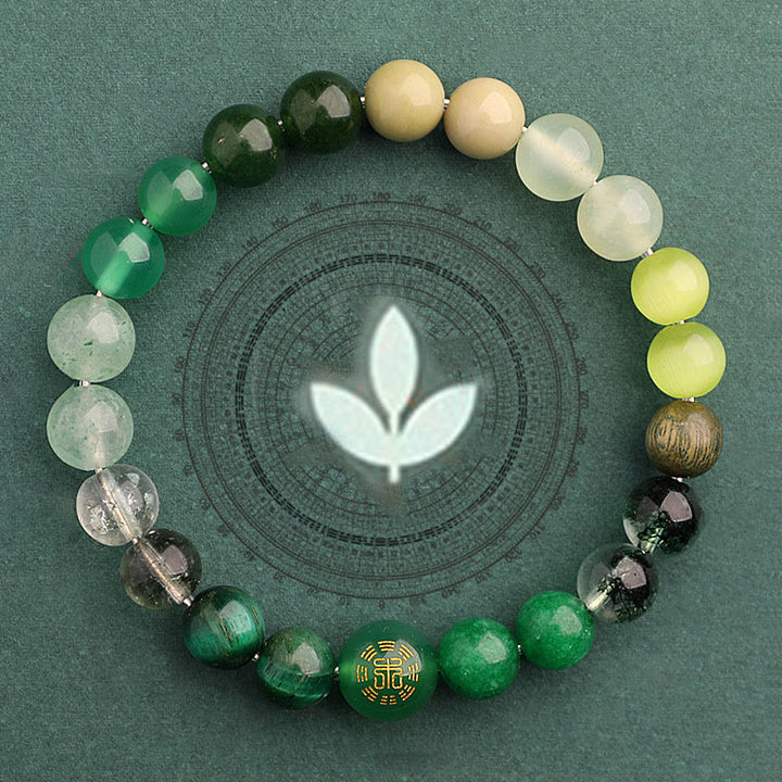 Bracciale Buddha Stones Five Elements Vari Agata Equilibrio Fortuna