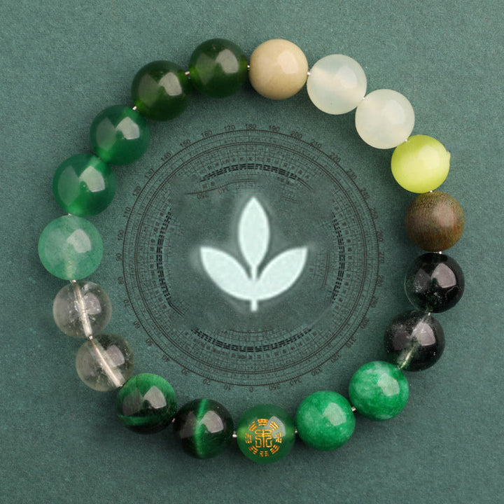 Bracciale Buddha Stones Five Elements Vari Agata Equilibrio Fortuna - image 11