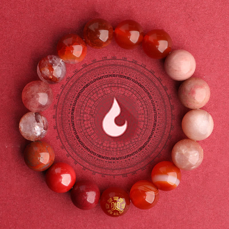 Bracciale Buddha Stones Five Elements Vari Agata Equilibrio Fortuna - image 35