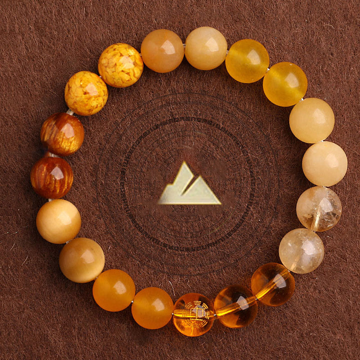 Bracciale Buddha Stones Five Elements Vari Agata Equilibrio Fortuna