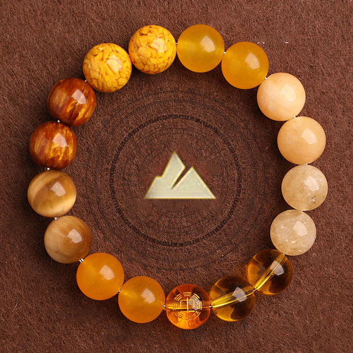 Bracciale Buddha Stones Five Elements Vari Agata Equilibrio Fortuna