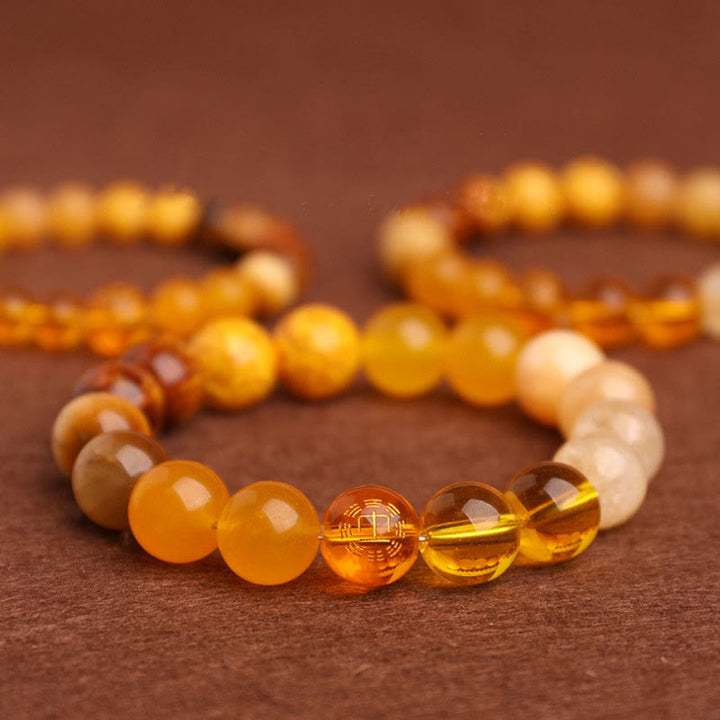 Bracciale Buddha Stones Five Elements Vari Agata Equilibrio Fortuna