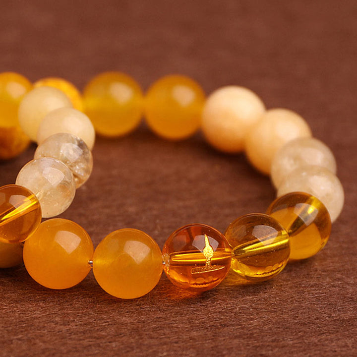 Bracciale Buddha Stones Five Elements Vari Agata Equilibrio Fortuna