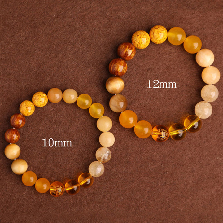 Bracciale Buddha Stones Five Elements Vari Agata Equilibrio Fortuna