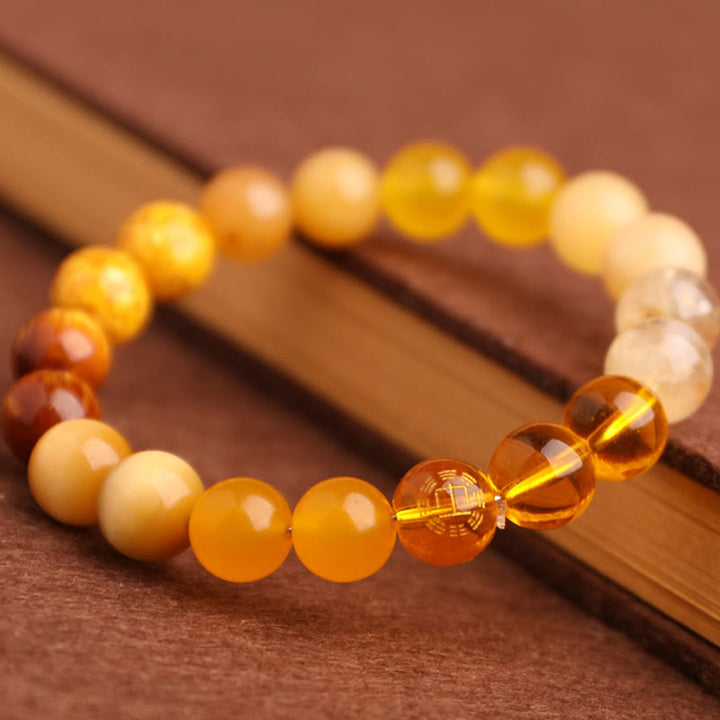 Bracciale Buddha Stones Five Elements Vari Agata Equilibrio Fortuna