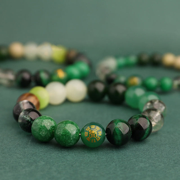 Bracciale Buddha Stones Five Elements Vari Agata Equilibrio Fortuna