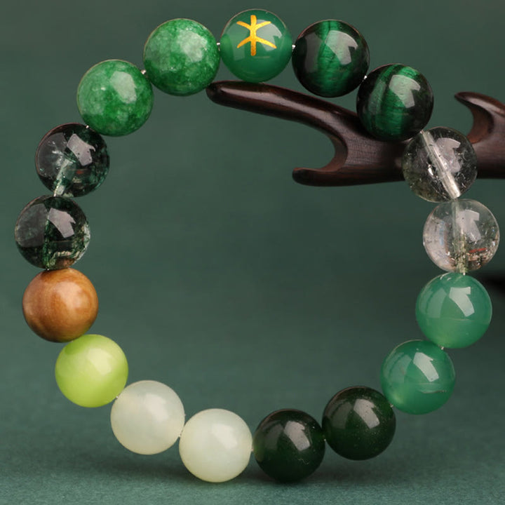Bracciale Buddha Stones Five Elements Vari Agata Equilibrio Fortuna