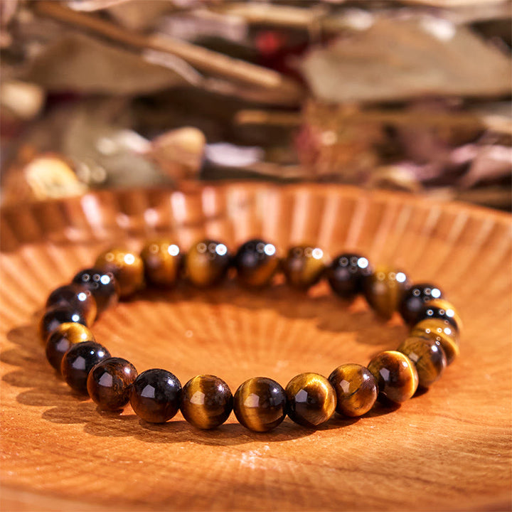 Braccialetto Buddha Stones Tiger Eye Strength