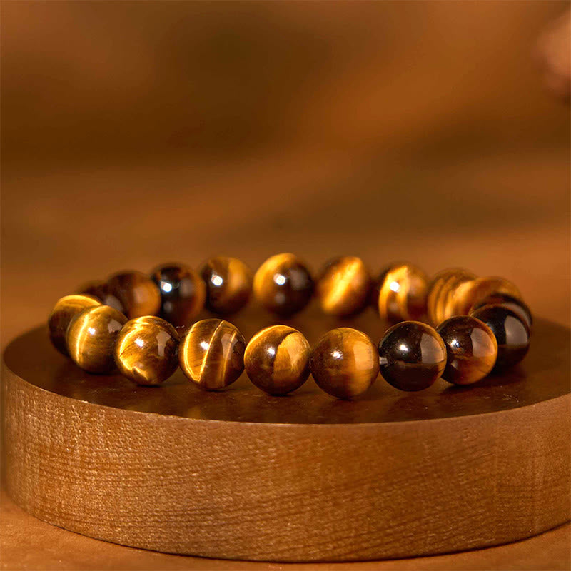 Braccialetto Buddha Stones Tiger Eye Strength