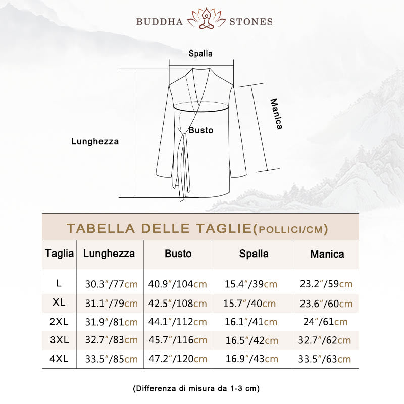 Buddha Stones Semplice Autunno Lacci Cotone Lino Uomo Giacca Cappotto Zen Abbigliamento - image 5