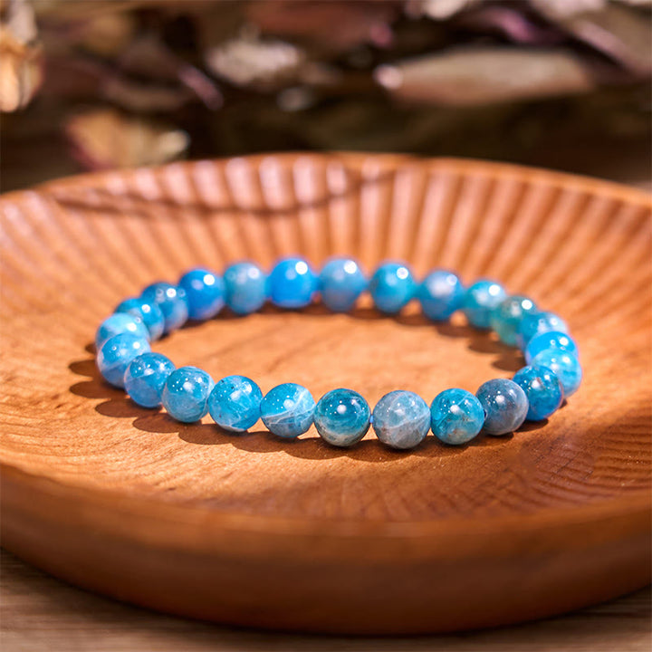 Braccialetto motivazionale Buddha Stones Apatite