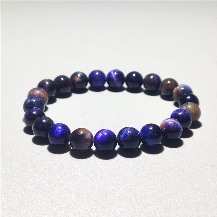Buddha Stones Vari braccialetti di fiducia in occhio di tigre