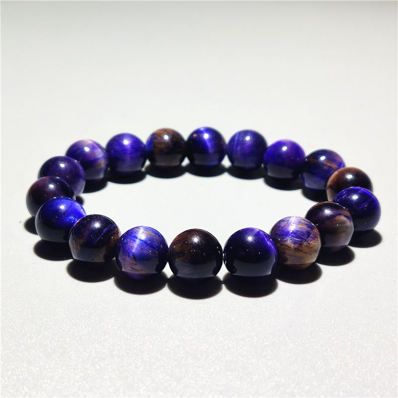 Buddha Stones Vari braccialetti di fiducia in occhio di tigre