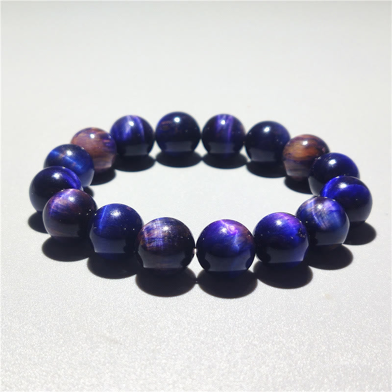 Buddha Stones Vari braccialetti di fiducia in occhio di tigre