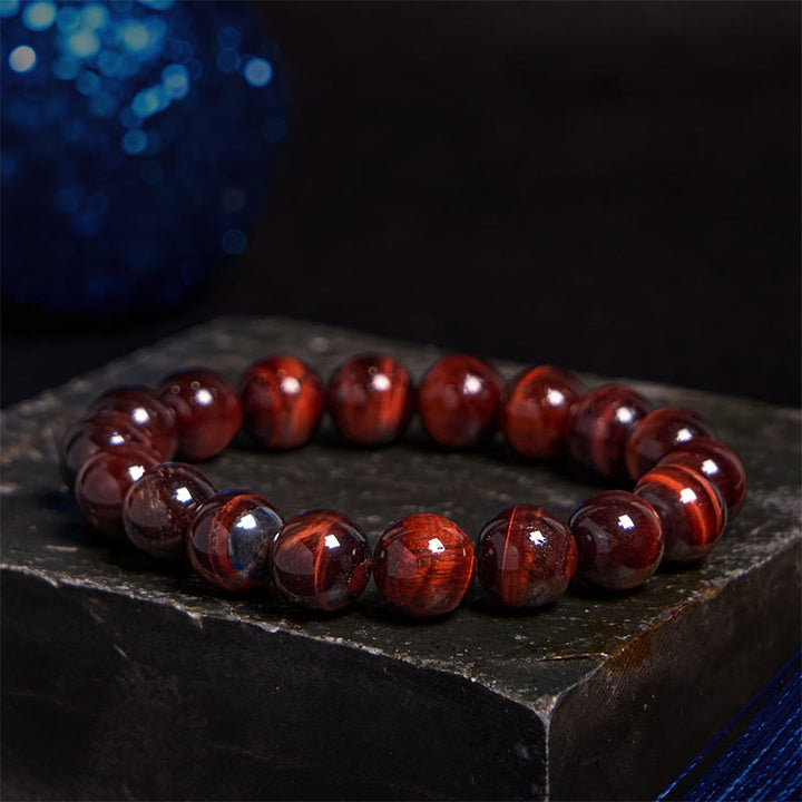 Buddha Stones Vari braccialetti di fiducia in occhio di tigre