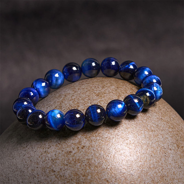 Buddha Stones Vari braccialetti di fiducia in occhio di tigre