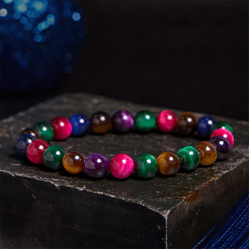 Buddha Stones Vari braccialetti di fiducia in occhio di tigre - image 70