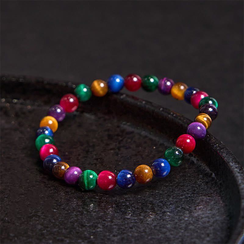 Buddha Stones Vari braccialetti di fiducia in occhio di tigre - image 64