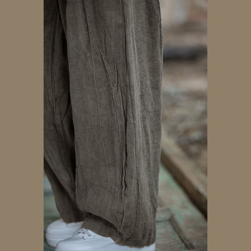 Pantaloni harem tie-dye retrò Buddha Stones, pantaloni da yoga casual da donna con tasche - image 21