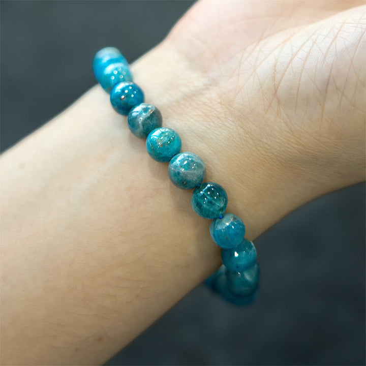 Bracciale della calma con vari cristalli di pietra di Buddha, malachite, lazurite, lapislazzuli, emimorfite - image 102