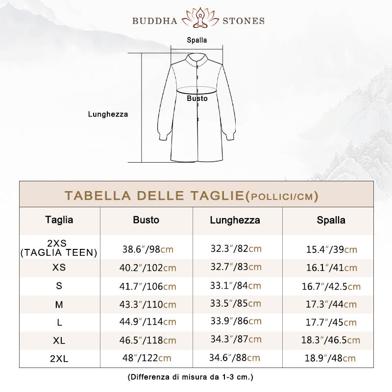 Set di abbigliamento per la pratica Buddha Stones White Crane Sea Cotton Linen Meditazione Preghiera Spirituale Zen Tai Chi Qigong - image 5