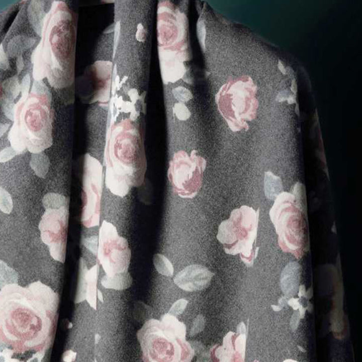 Scialle tibetano Buddha Stones Garden Rose Autunno Inverno Sciarpa da viaggio avvolgente - image 20