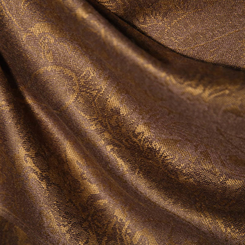 Sciarpa/stola con nappe in jacquard di anacardi tibetani e Buddha Stones, calda e accogliente, ideale per primavera, autunno e inverno. - image 7