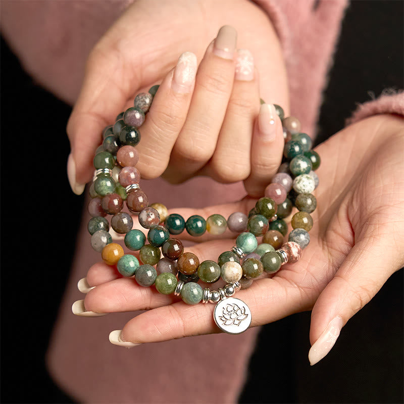 Bracciale Heart con Agata Indiana - Gioielli - Bracciali e cavigl Bracciale Heart con Agata Indiana - Gioielli - Bracciali e cavigl