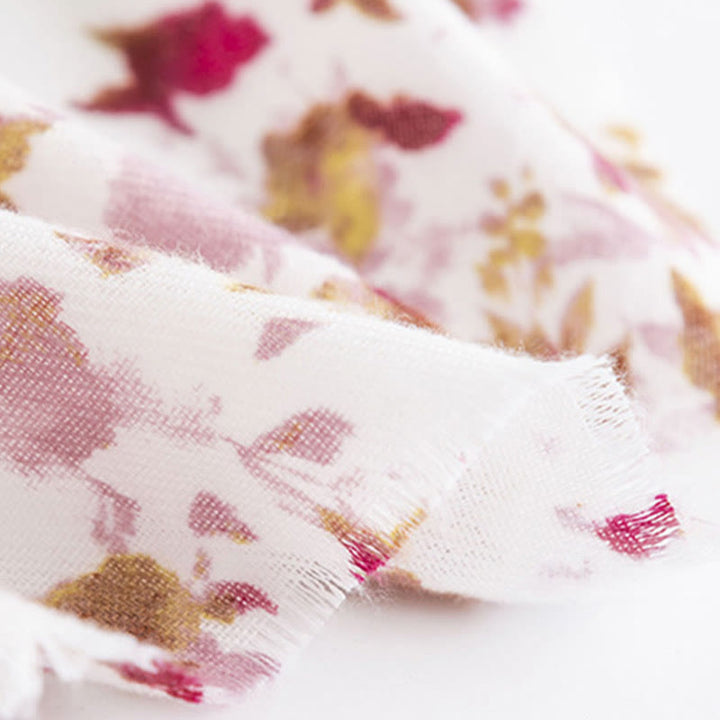 Scialle con stampa floreale e foglie cadenti, motivo Buddha Stones Tibetan, autunno inverno, caldo e accogliente, da viaggio - image 9