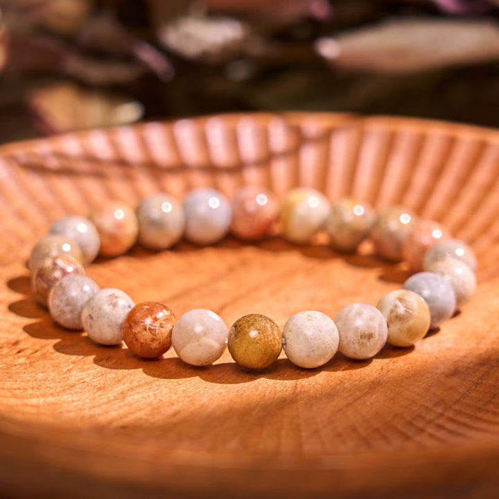 Braccialetto Buddha Stones Boost Confidence Yellow Series Happiness Positive