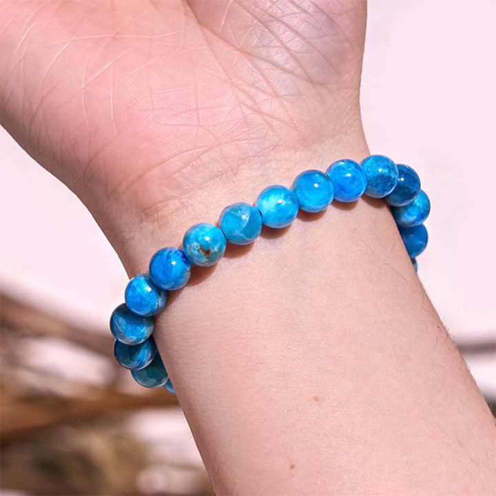 Bracciale Buddha Stones Let The Past Go Blue Series Calm Tranquility
