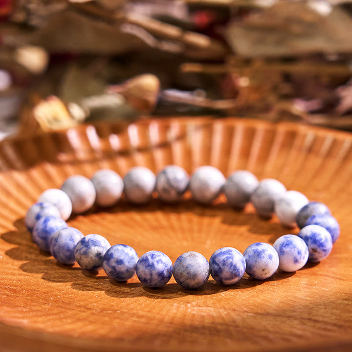 Bracciale Buddha Stones Let The Past Go Blue Series Calm Tranquility