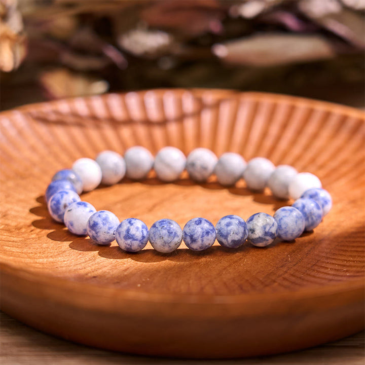 Buddha Stones ripristina la calma Braccialetto Love Tranquility della serie Cool Color