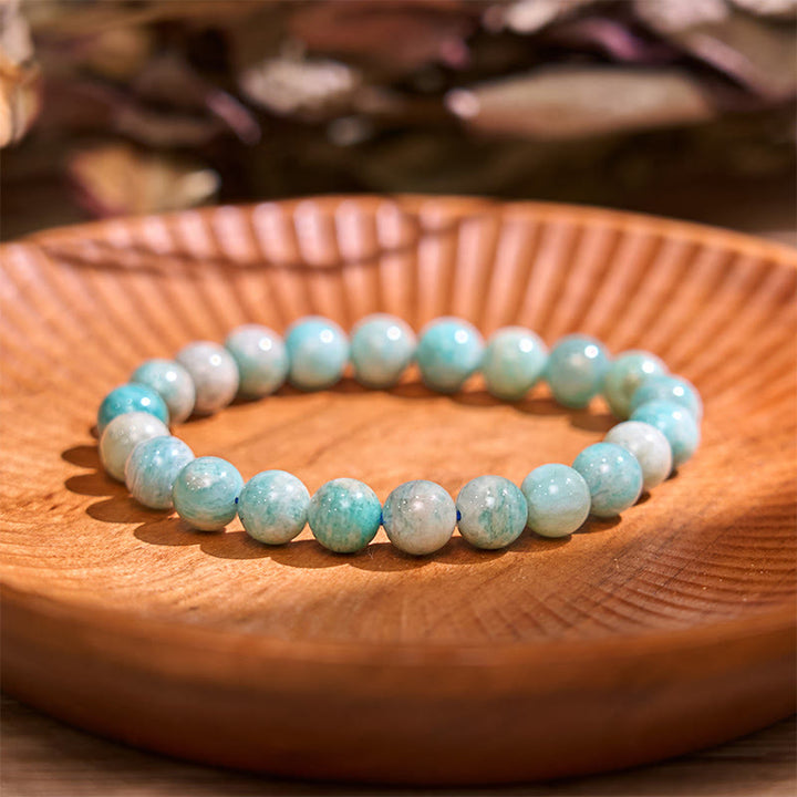 Buddha Stones ripristina la calma Braccialetto Love Tranquility della serie Cool Color