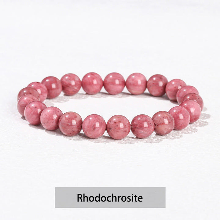 Buddha Stones Vari cristalli Ametista Avventurina verde Quarzo rosa Braccialetto curativo