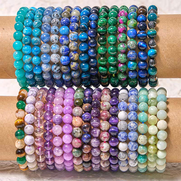 Buddha Stones ripristina la calma Braccialetto Love Tranquility della serie Cool Color