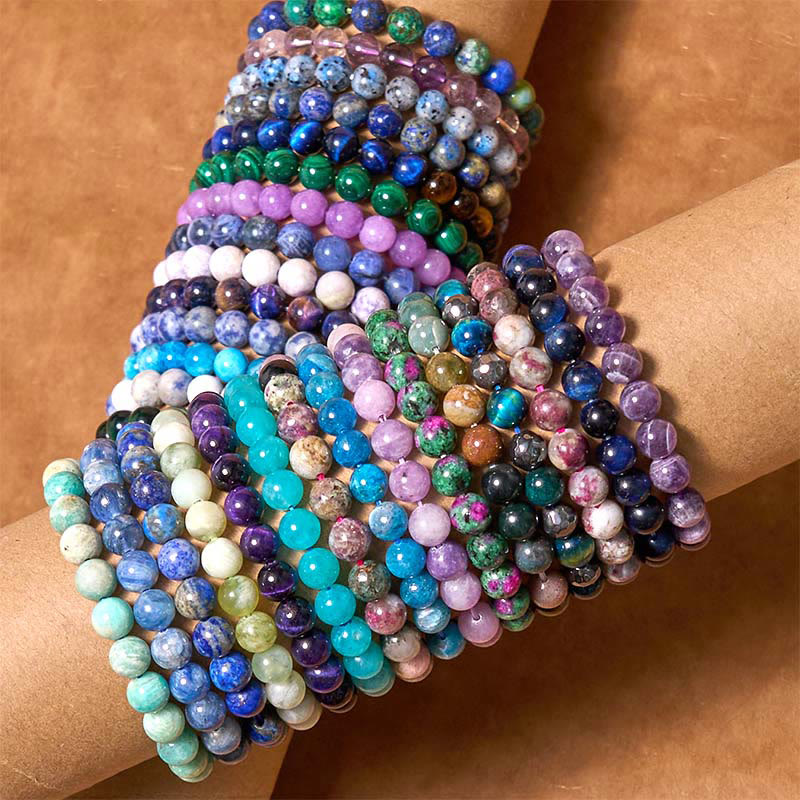 Buddha Stones ripristina la calma Braccialetto Love Tranquility della serie Cool Color