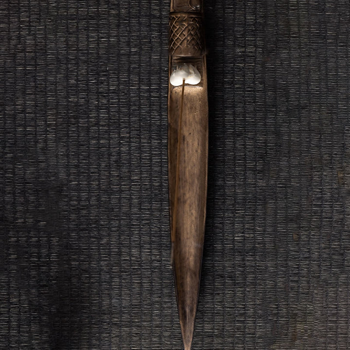 Buddha Stones Pescatore Zen Guarigione Marrone Ceramica Bastoncino Incenso Bruciatore Decorazione - image 7