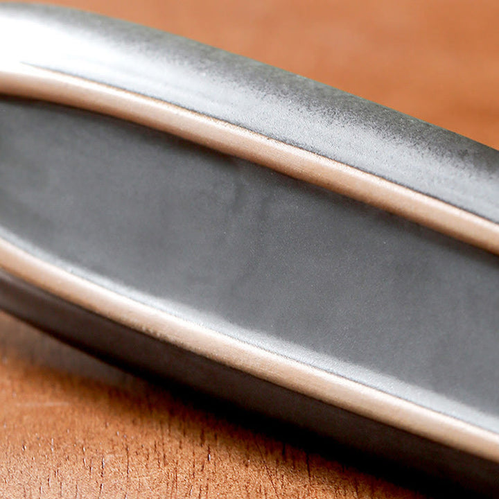 Buddha Stones Tre Pietre Onde Farfalla Bambù Guarigione Bastoncino di Ceramica Bruciatore di Incenso Decorazione - image 5