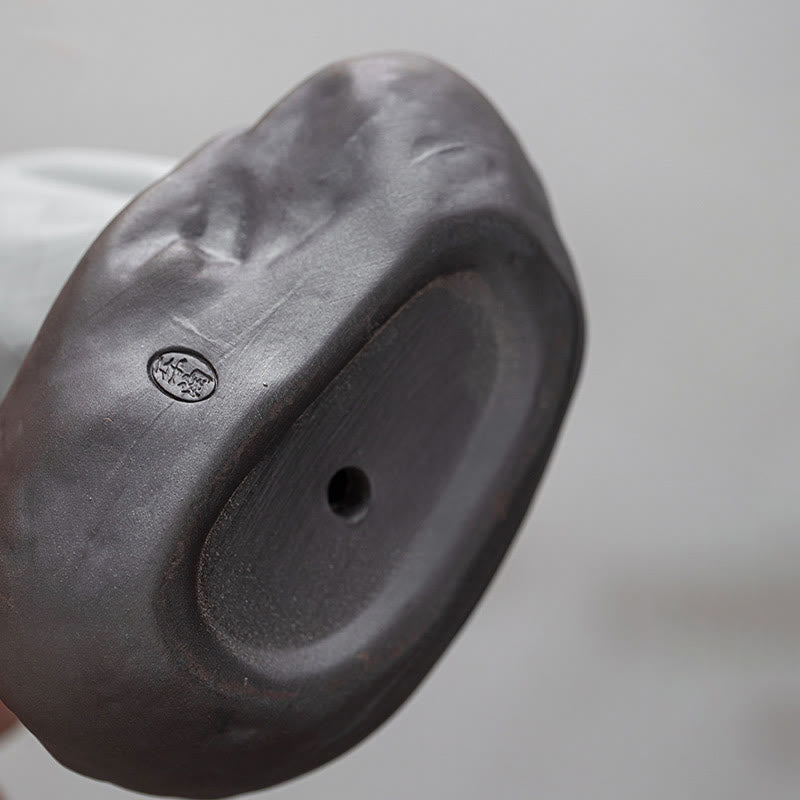 Buddha Stones Piccolo monaco Zen Cappello Colino Accessori da tè in ceramica Figurina Decorazione per la casa - image 21