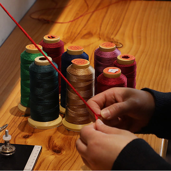 Buddha Stones 925 Sterling Silver String Protection Luck Braccialetto alla caviglia intrecciato ultra sottile - image 18