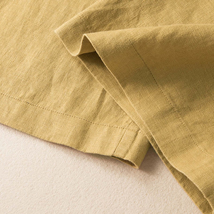 Pantaloni da donna a gamba larga, tinta unita, con tasche e stampa Buddha Stones. - image 31