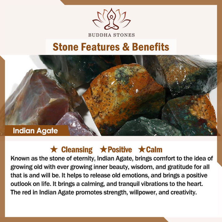 Bracciale in pelle positivo con Buddha Stones Tiger Eye Lava Rock Onyx nero Lazurite Lapislazzuli Ematite - image 19