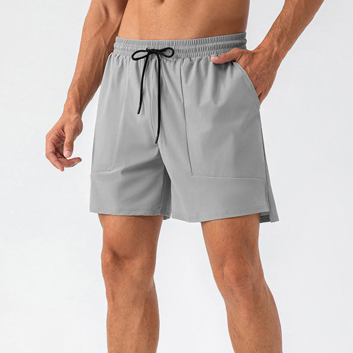 Pantaloncini sportivi casual da uomo Buddha Stones in nylon ad asciugatura rapida con tasche