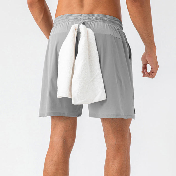 Pantaloncini sportivi casual da uomo Buddha Stones in nylon ad asciugatura rapida con tasche