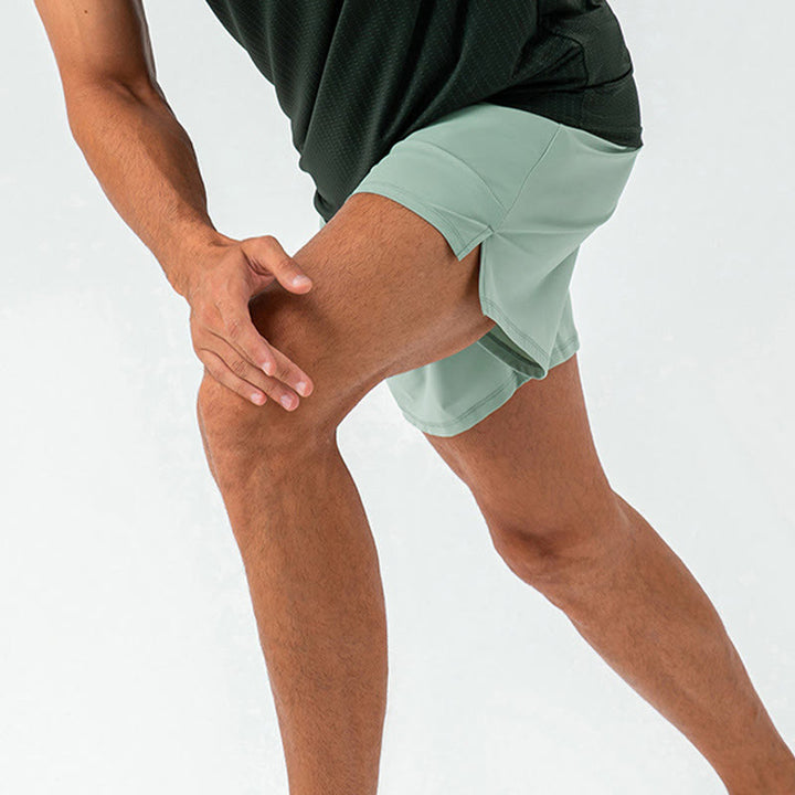 Pantaloncini sportivi casual ad asciugatura rapida da uomo Buddha Stones con tasche - image 9