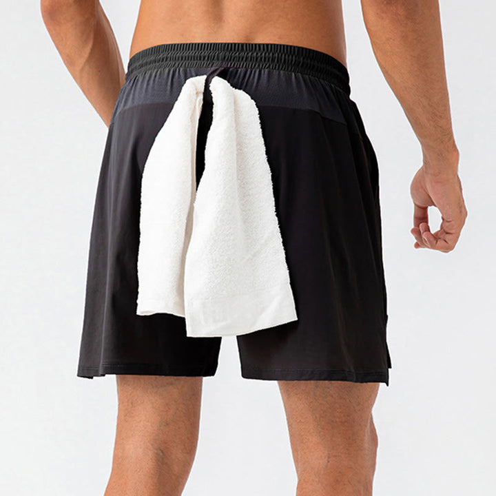 Pantaloncini sportivi casual da uomo Buddha Stones in nylon ad asciugatura rapida con tasche