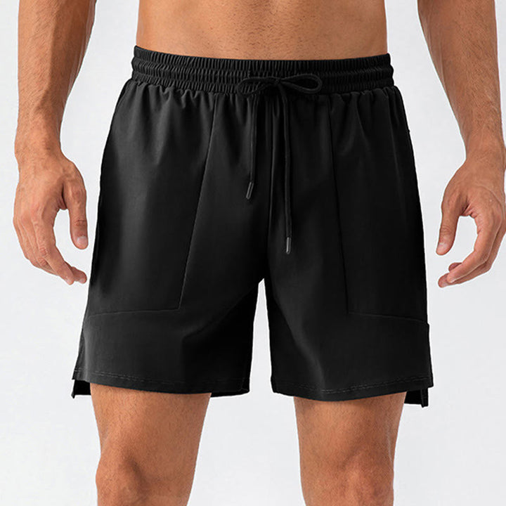Pantaloncini sportivi casual da uomo Buddha Stones in nylon ad asciugatura rapida con tasche